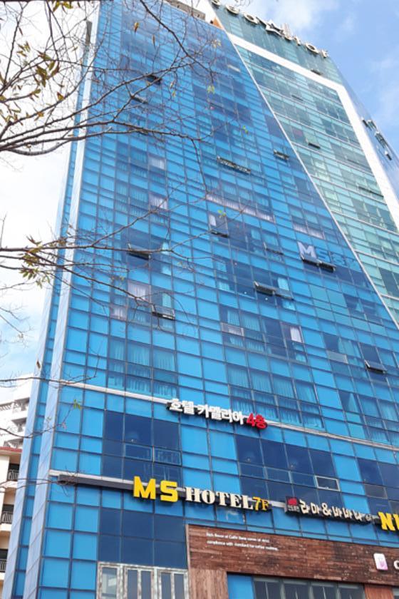 Hotel Camelia Пусан Экстерьер фото